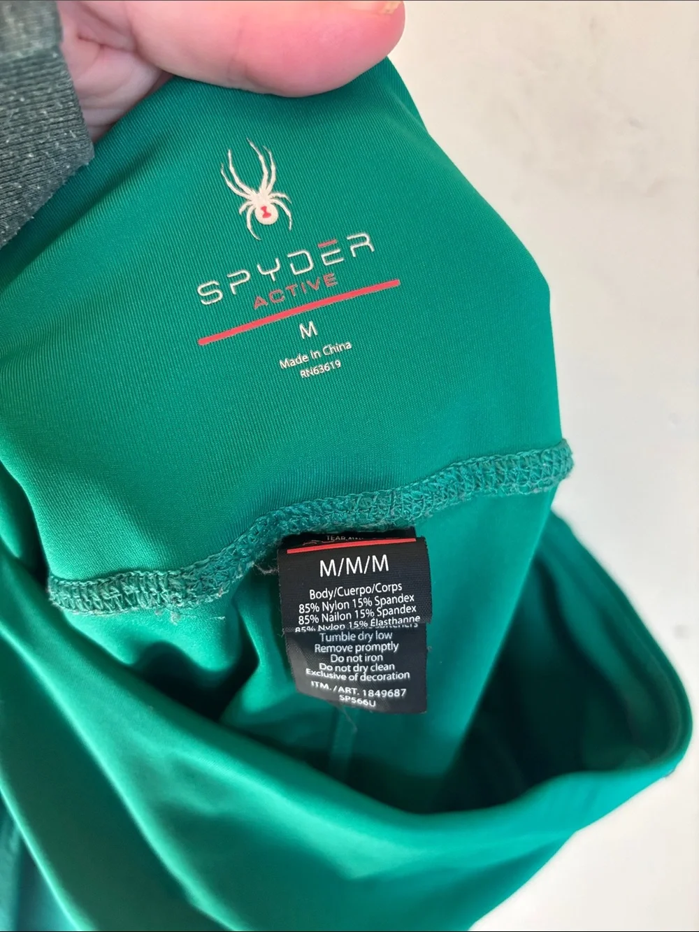Spyder lined active shorts! Medium